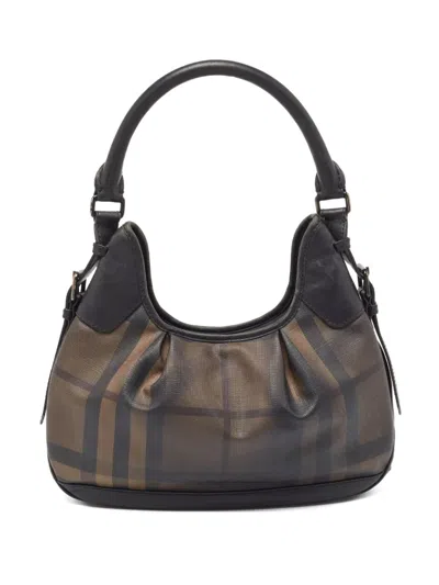Pre-owned Burberry Check-pattern Shoulder Bag