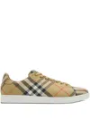 Burberry Multicolor Polyamide Low Top Sneakers In Multi