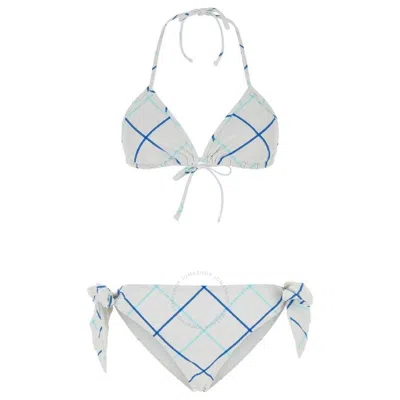 Burberry Printed Stretch Nylon Swimwear In Multicolor