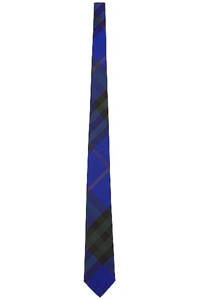 Burberry Check Pattern Tie In Knight Ip Check