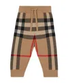 Burberry Baby Boy's & Little Boy's Gerard Check Print Jogger Pants In Brown