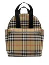 Burberry Check-patterned Backpack