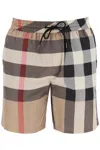 BURBERRY BURBERRY "CHECK PATTERNED SEA BERMUDA SHORTS