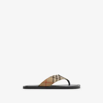 BURBERRY BURBERRY CHECK PAVILION SANDALS​