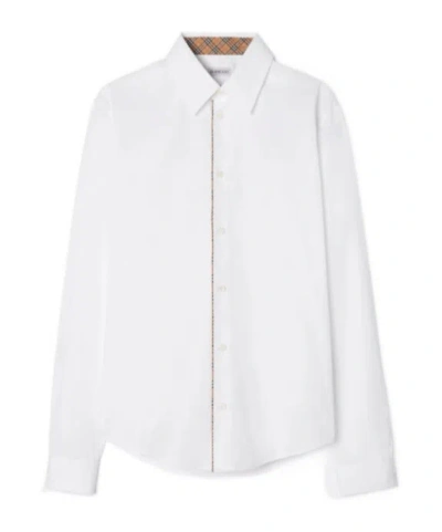 BURBERRY BURBERRY SAM TRIM DETAIL SHIRT