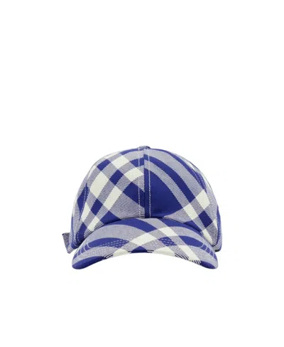 BURBERRY BURBERRY PLAID-CHECKED CURVED-PEAK BASEBALL CAP