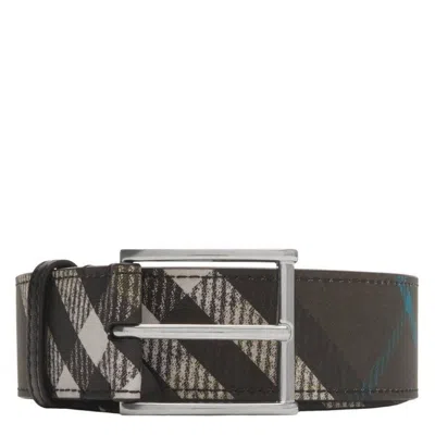 Burberry Check Plaid Pin Buckle Belt In Multi