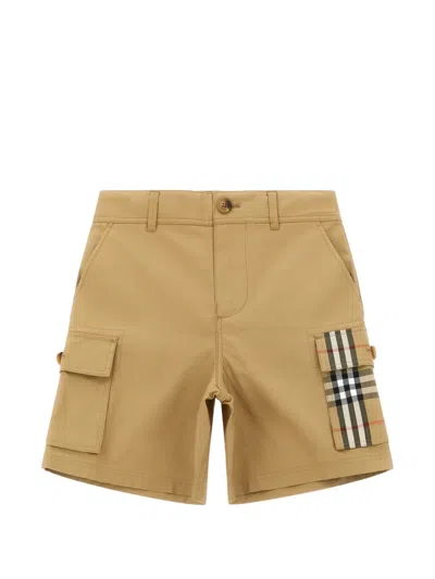 Burberry Check-pocket Cargo Bermuda Shorts