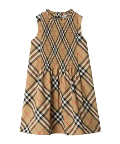 Burberry Check Poplin Dress