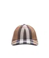Burberry Check-print Baseball Cap In Multicolor
