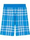 BURBERRY CHECK-PRINT BERMUDA SHORTS