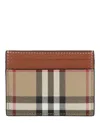 Burberry Compact Check Pattern Cardholders
