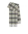 Burberry Check-print Cashmere Scarf In Nude