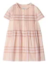 Burberry Check-print Cotton Dress