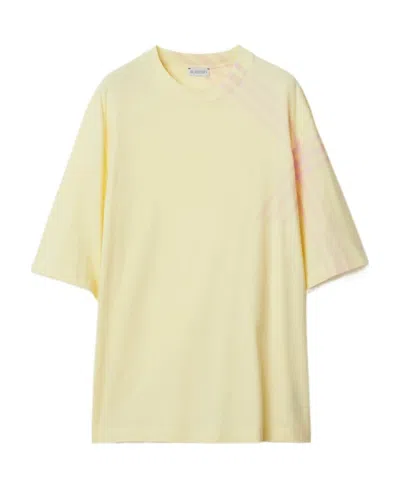 Burberry T-shirt In Sherbet