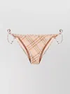 Burberry Check Print Halter Neck Bikini With Adjustable Straps