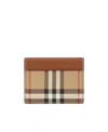 Burberry Card Holder In Nude