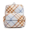 Burberry Check Print Nylon Backpack