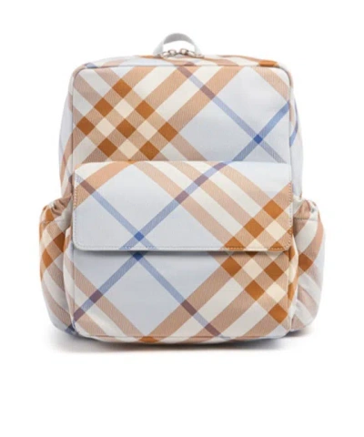 Burberry Check Print Nylon Backpack