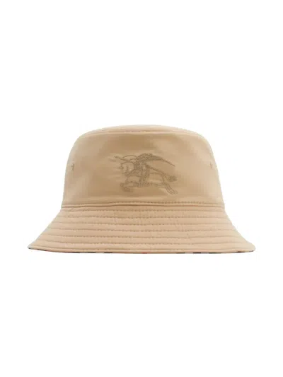 BURBERRY CHECK-PRINT REVERSIBLE BUCKET HAT