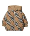 Burberry Check-print Reversible Puffer Jacket In Multicolor
