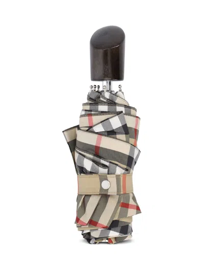 BURBERRY BURBERRY CHECK PRINT UMBRELLA
