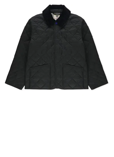 BURBERRY CHECK QUILTED JACKET