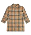Burberry Check Reversible Coat In Multicoloured