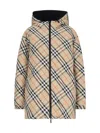 Burberry Double-face Quilted Down Jacket In Beige