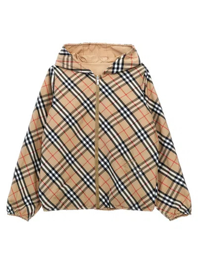 BURBERRY CHECK REVERSIBLE JACKET