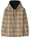 Burberry Reversible Vintage Check Jacket In Beige
