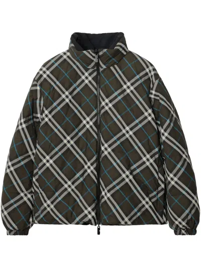 BURBERRY CHECK REVERSIBLE JACKET