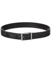 BURBERRY BURBERRY CHECK REVERSIBLE LEATHER BELT