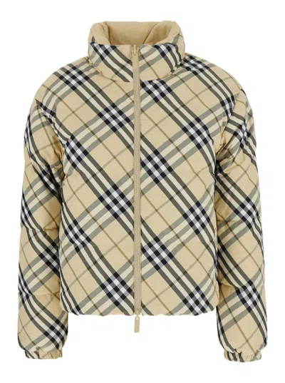 BURBERRY BURBERRY CHECK REVERSIBLE PUFFER