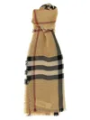 Burberry Reversible Check Pattern Scarf