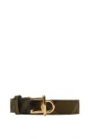 Burberry Rocking Horse Checked Belt In Furrow