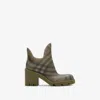 Burberry 65mm Marsh Boots In Camp