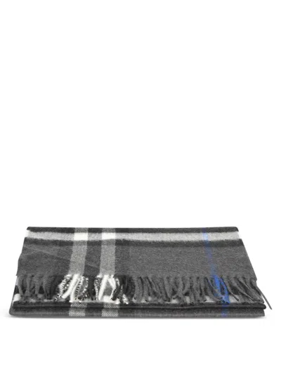 Burberry Check Scarf Black