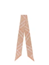Burberry Vintage Check Pointed-tip Scarf In Peach