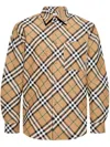Burberry Check Print Cotton Shirt