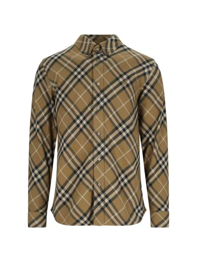Burberry House Check Shirt In Multi