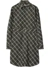 Burberry Check Shirt Dress