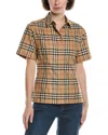 Burberry Check Shirt In Multi