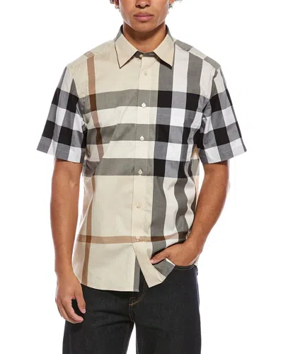 Burberry Plaid Shirt In Multi