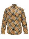 Burberry Button-down Collar Checked Pattern Shirt