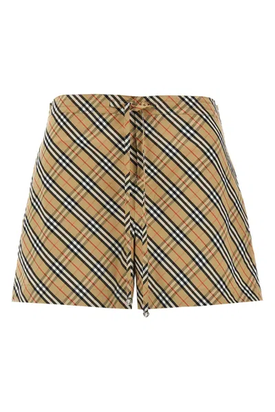 BURBERRY BURBERRY 'CHECK' SHORTS