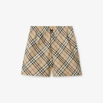 BURBERRY BURBERRY CHECK SHORTS