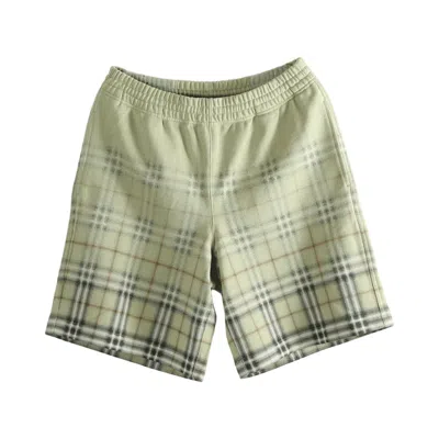 Pre-owned Burberry Check Shorts 'glade Green Ip Check' | Multi-color | Men's Size S