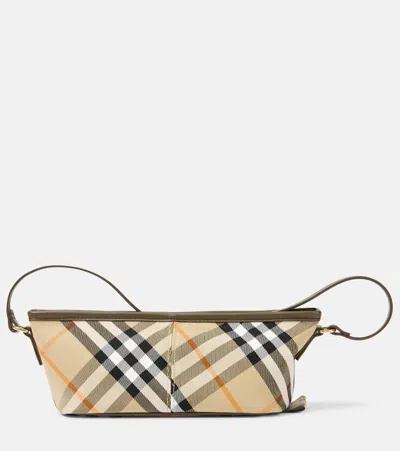 Burberry Women Small Shoulder Bag In Beige
