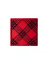 Burberry Check Silk Blend Scarf In Red